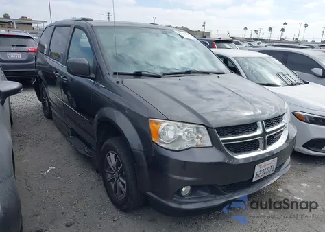 2016 Dodge Grand Caravan Sxt из США, поврежденный, VIN 2C4RDGCG7GR358225